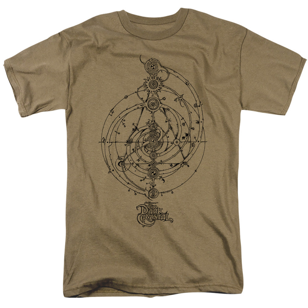 The Dark Crystal Dream Spiral Mens T Shirt Safari Green Officially Licensed