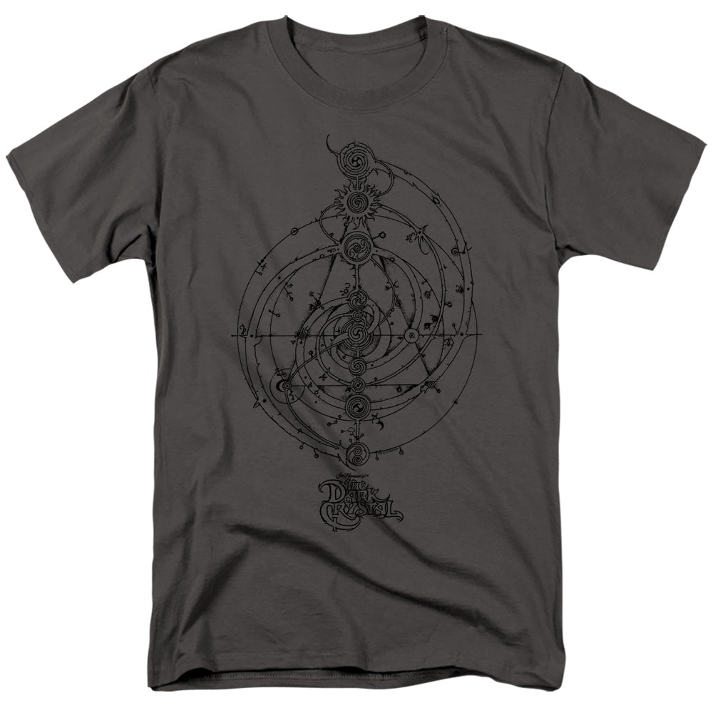 The Dark Crystal Dream Spiral Mens T Shirt Charcoal Officially Licensed