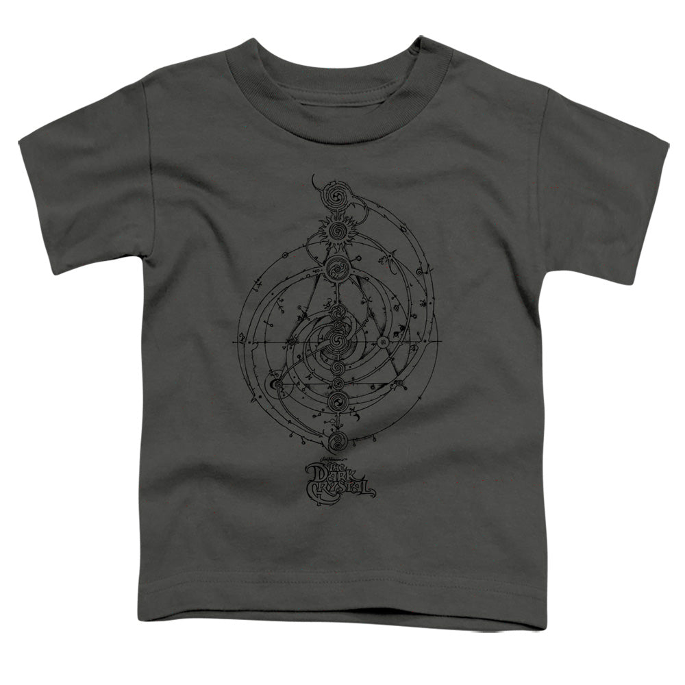 The Dark Crystal Dream Spiral Toddler Kids Youth T Shirt Charcoal Officially Licensed
