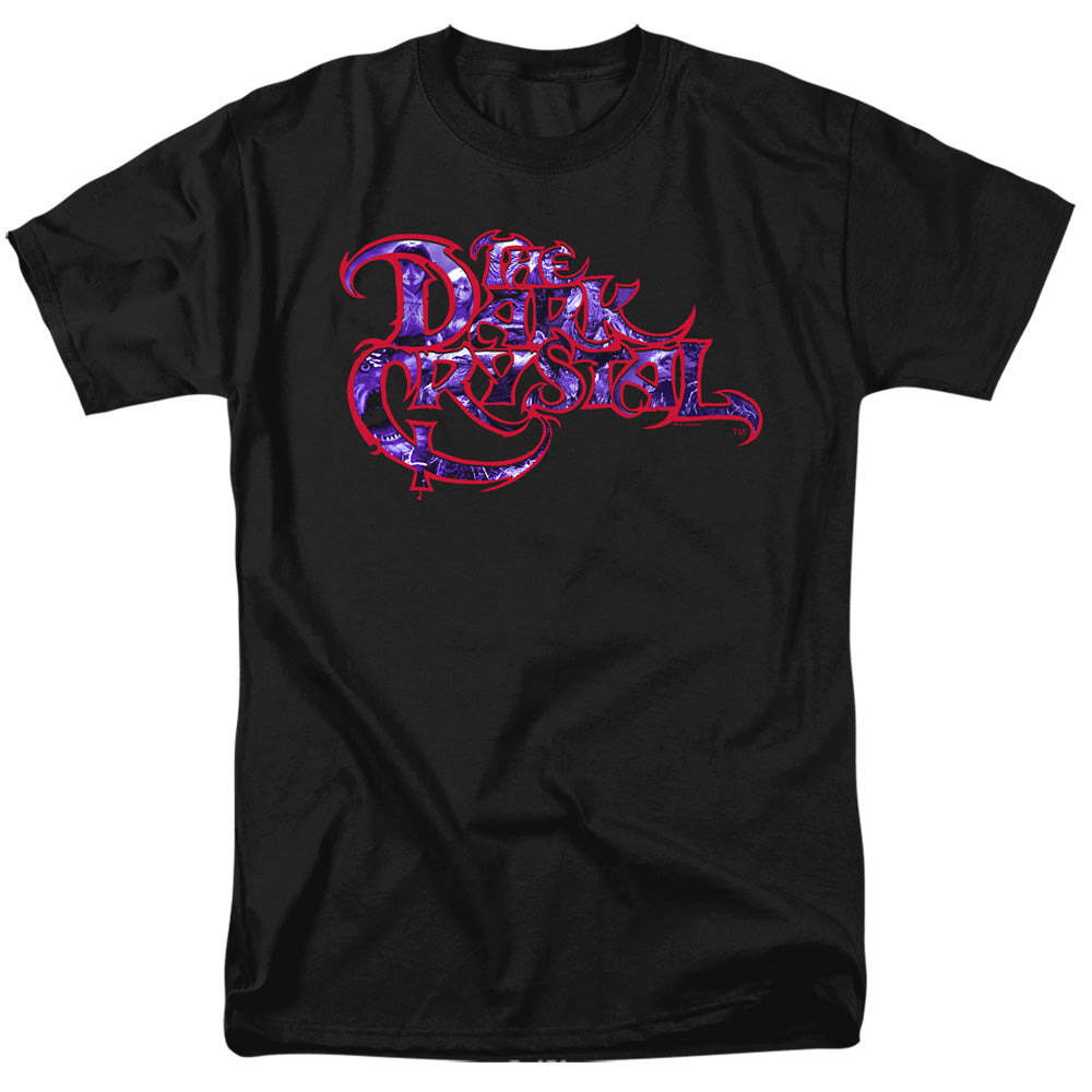 The Dark Crystal Collage Logo Mens T Shirt Black Officially Licensed