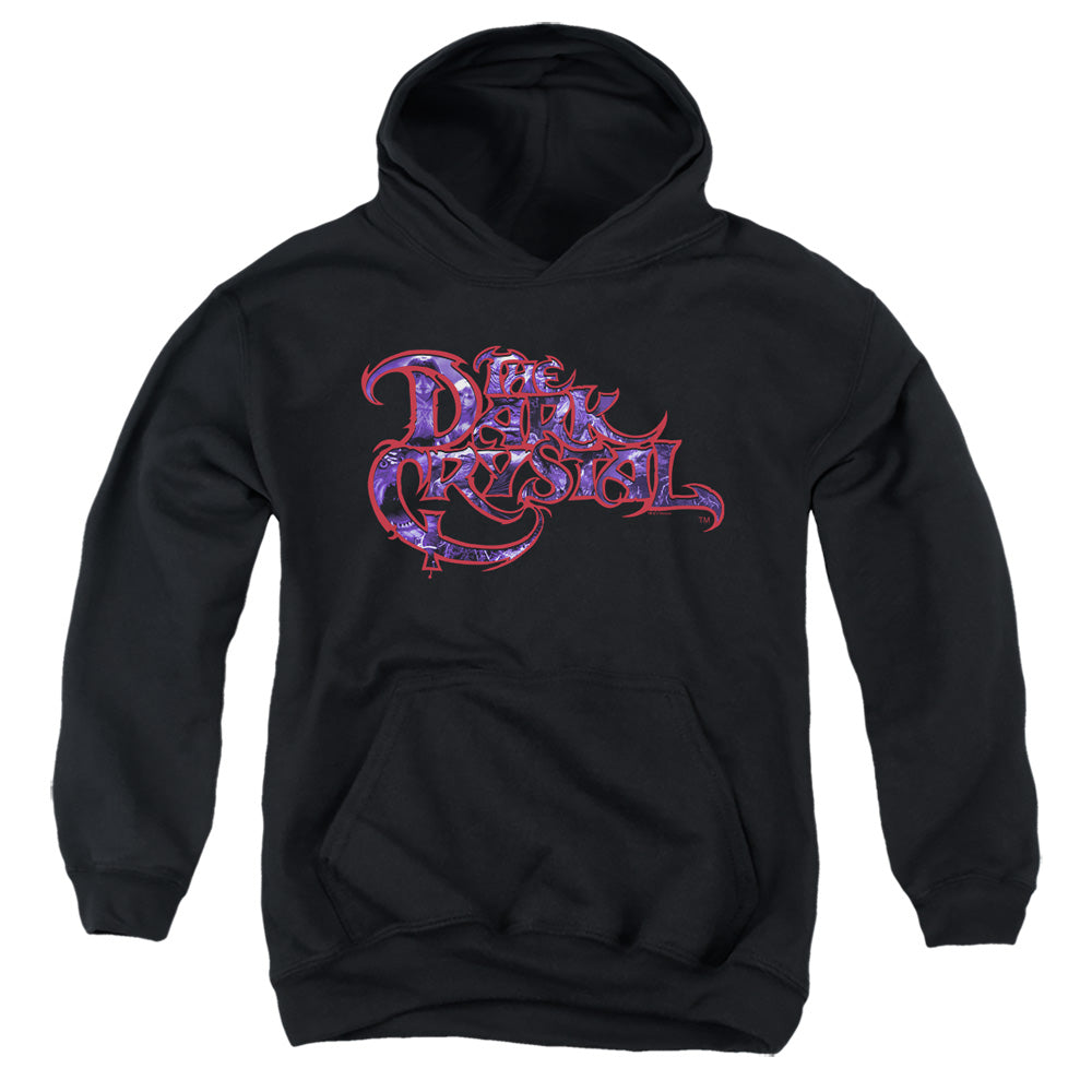 The Dark Crystal Collage Logo Kids Youth Hoodie Black Officially Licensed