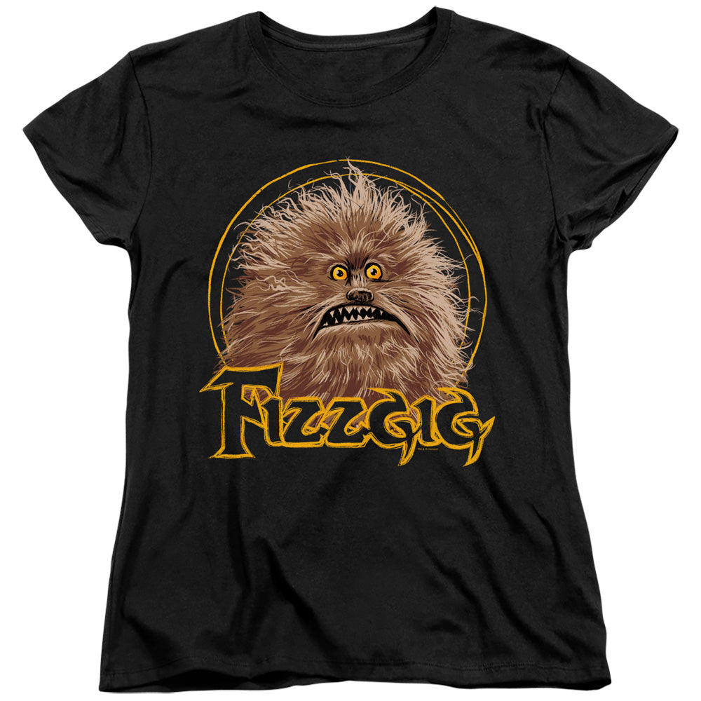 The Dark Crystal Fizzgig Womens T Shirt Black Officially Licensed
