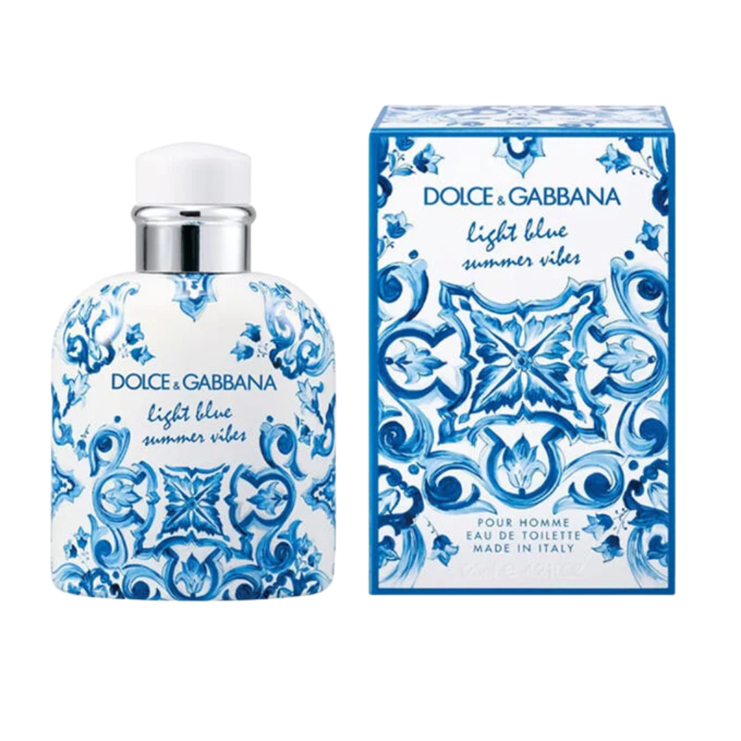 Dolce & Gabbana Light Blue Summer Vibes Pour Homme Eau de Toilette (4.2 oz)