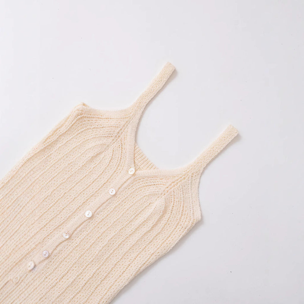 Spring New Style Round Neck Solid Color Loose Knit Sweater