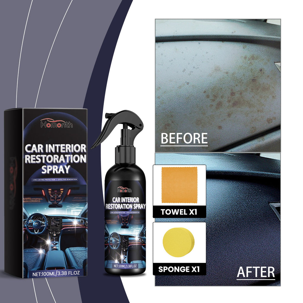 Automotive Interior Retreader Deep Cleaning, Waterproof And Anti-Fouling Reconditioning Interior Maintenance Cleaner