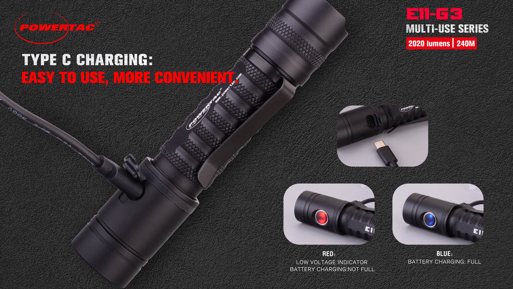 E11-Gen3 2020 Lumen Rechargeable EDC Flashlight-Best Selling EDC