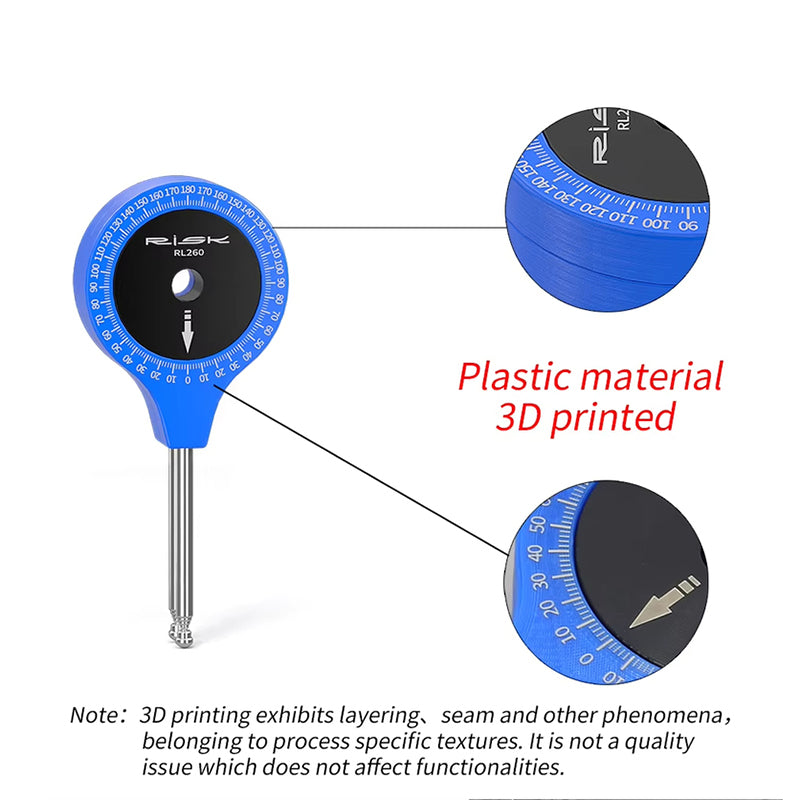 RISK Road Bicycle Airship - Fitting Knee Joint Angle Measuring Protractor for Bike Riding Posture