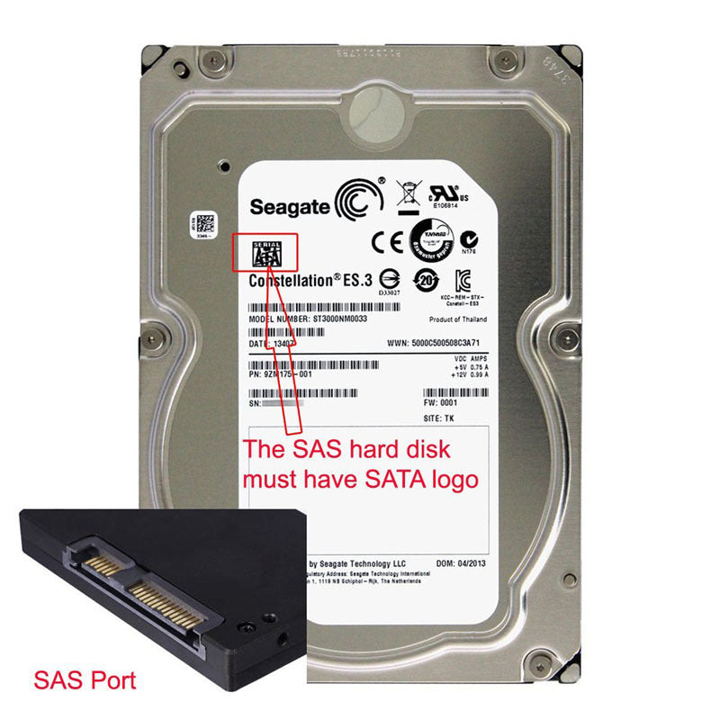 SATA to SAS adapter motherboard small port SAS adapter