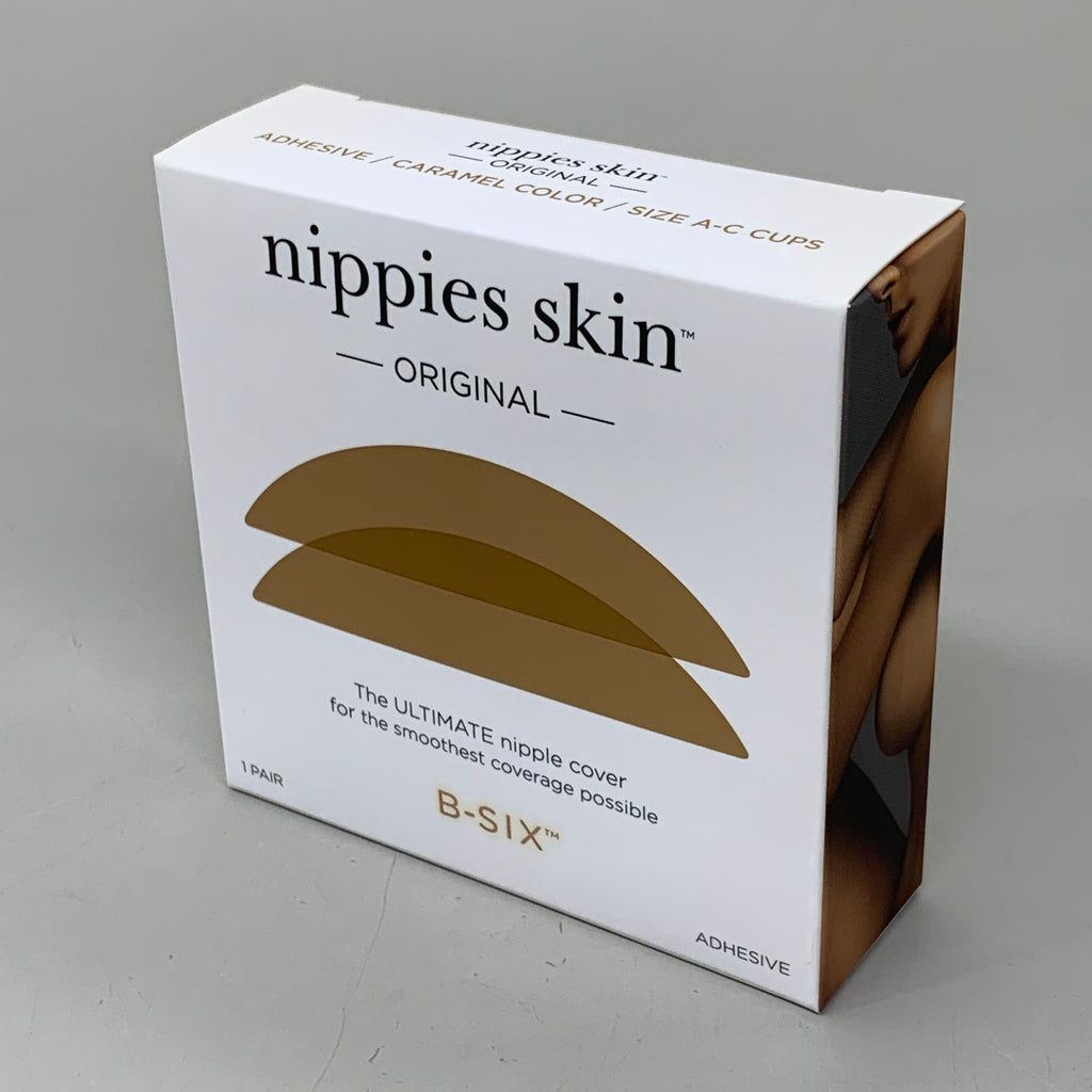 NIPPIES SKIN Original Nipple Cover Smooth Coverage Caramel 1 Pair 1021
