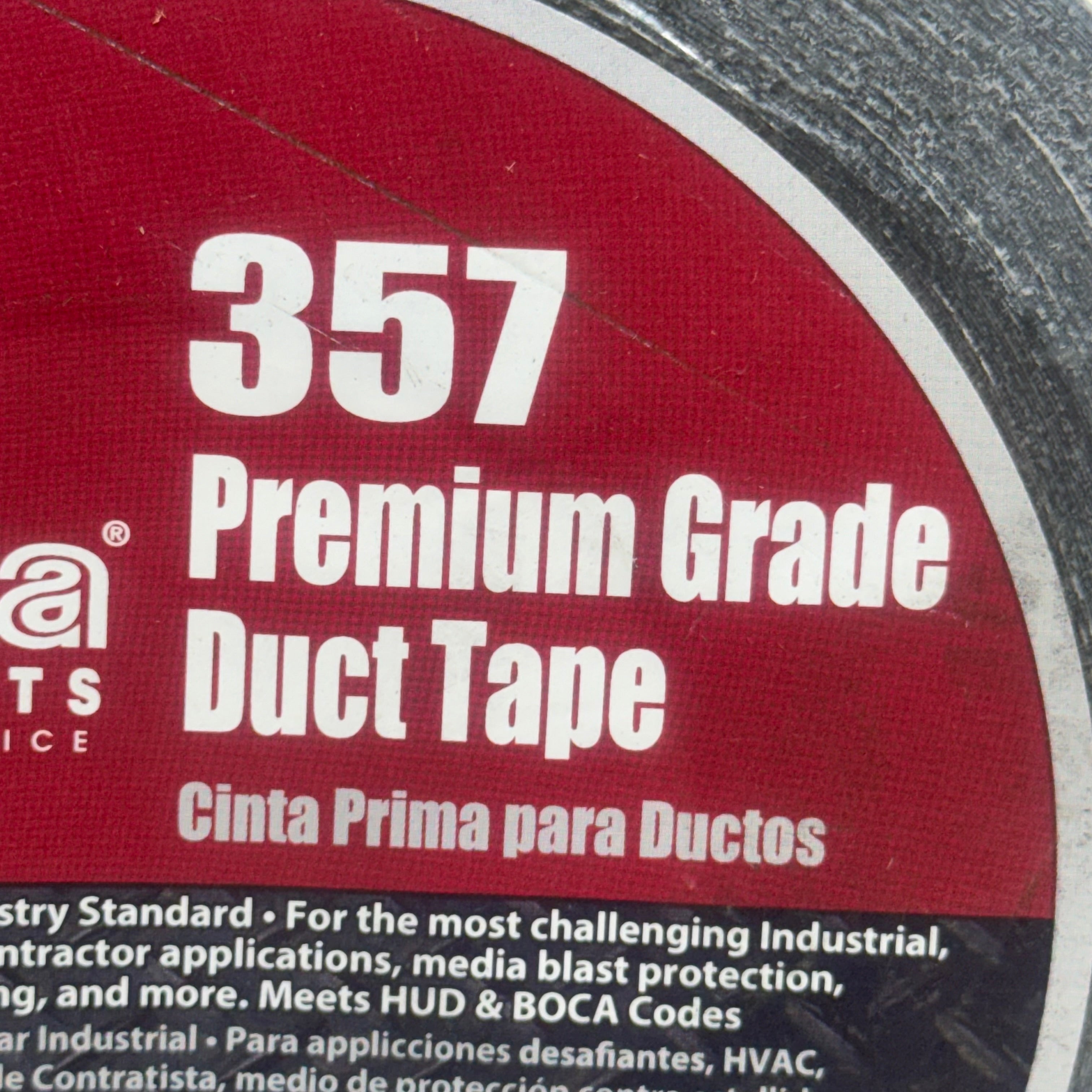 NASHUA BERRY (2 PACK) Premium Grade Duct Tape 357 1198682 1.89"x60ydx13mil