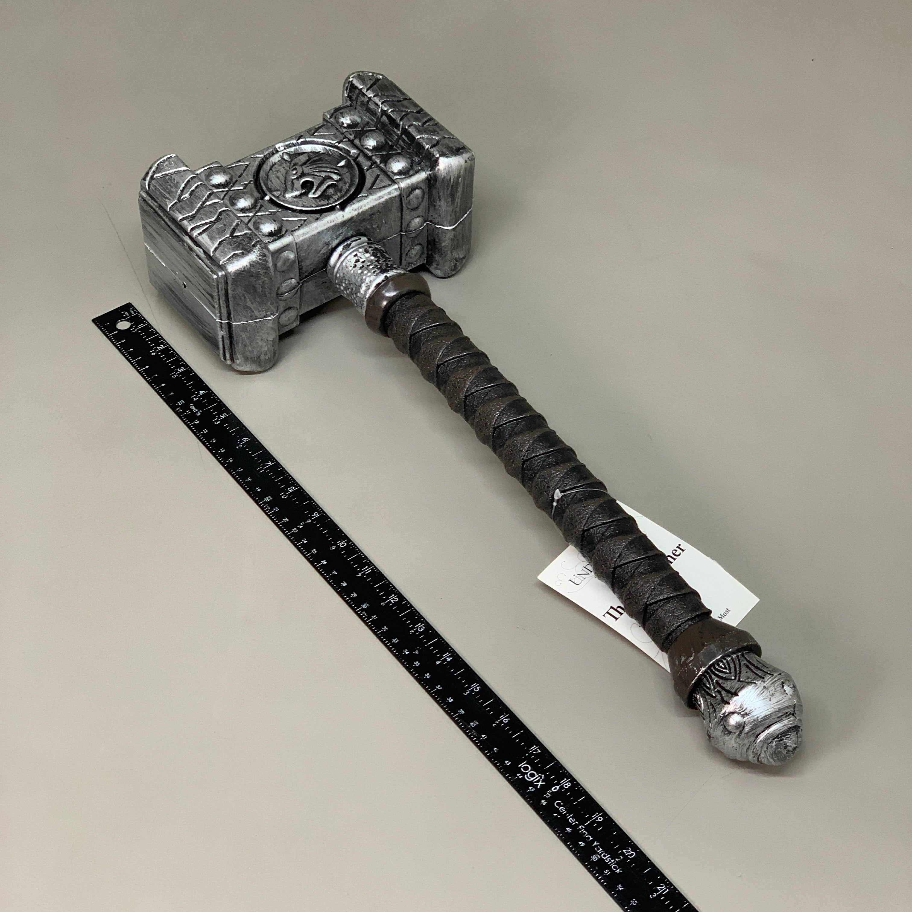 UNDERWRAPS (2 PACK) Norse God Thor Hammer Vikings Prop 21" in Length 30022