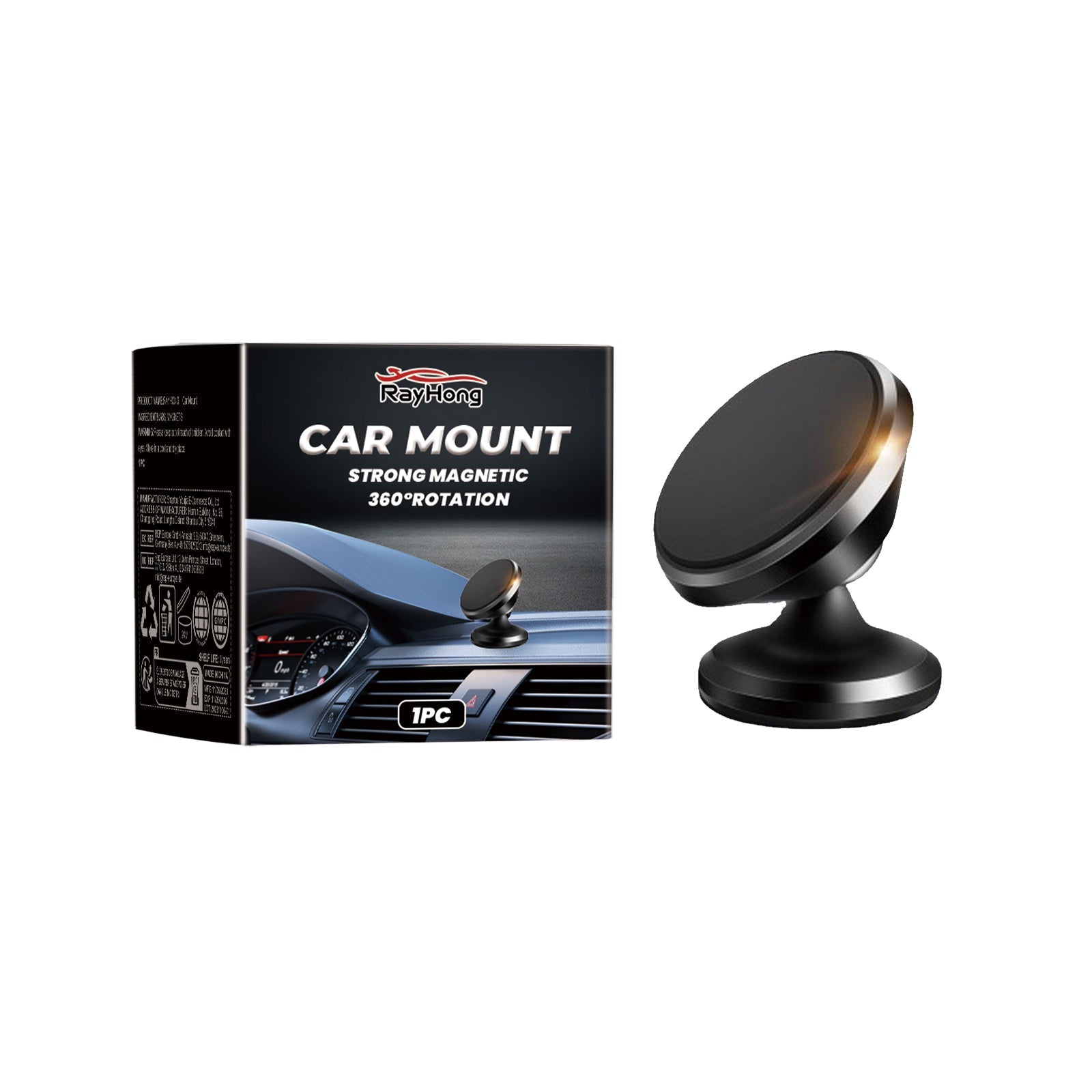 Car Stand New Magnetic Folding Mobile Phone Stand For Rotating Dashboard Navigation For Cars