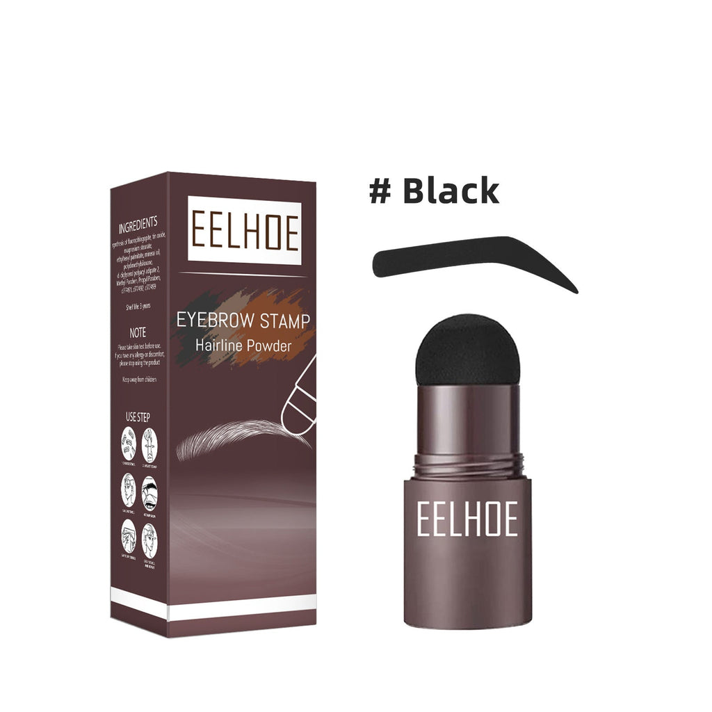 Eyebrow Print Mold Thrush, Lazy Eyebrows Fill Makeup Eyebrow Cake Waterproof Hairline Powder