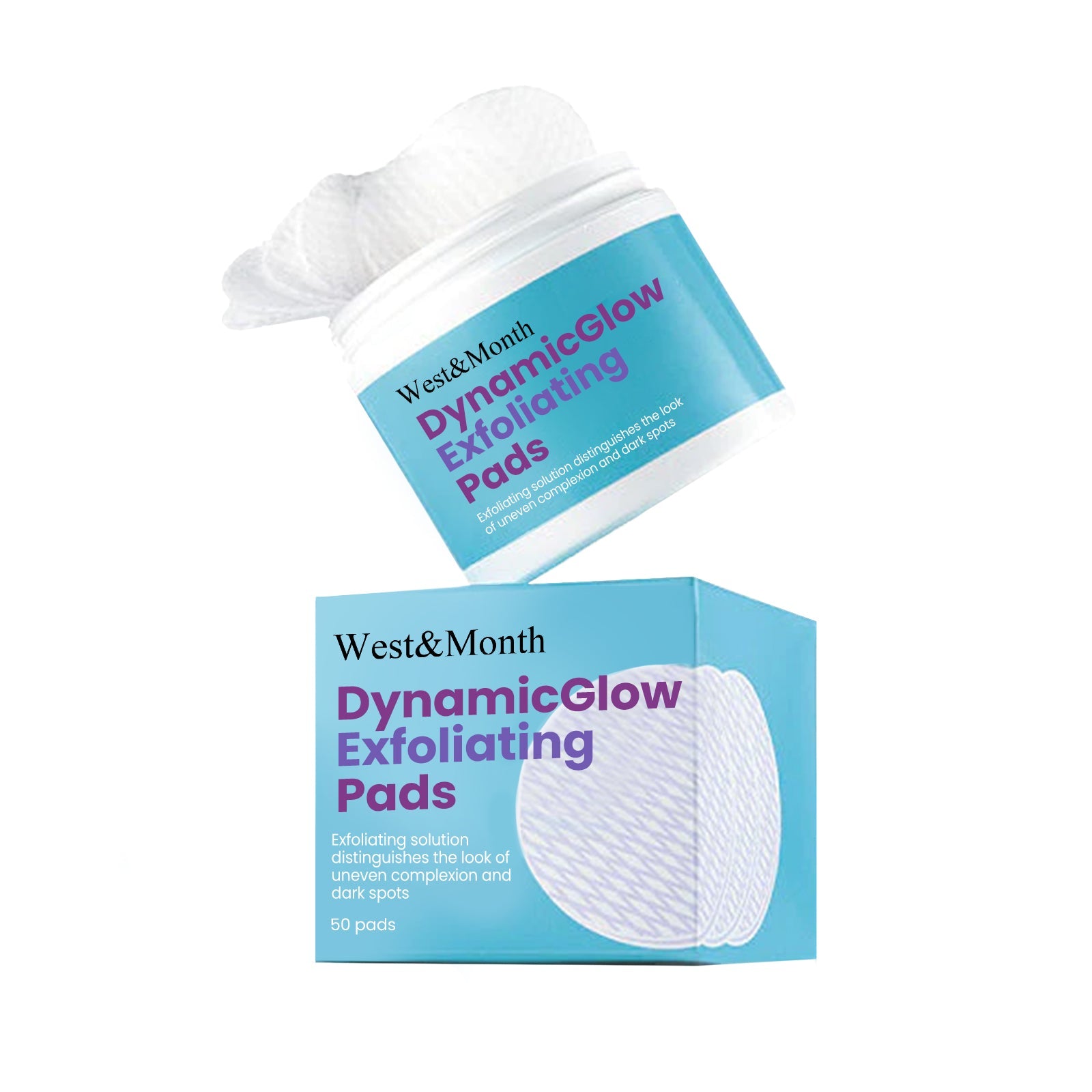 Exfoliating Pad, Clean Dead Skin Fade Black Delicate Brightening Skin Pad