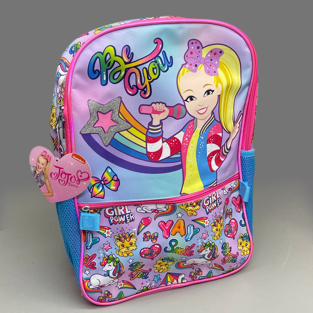ACCESSORY INNOVATIONS JOJO Siwa 10-PK Nickelodeon “Be You” Backpack & Lunch Bag Pink