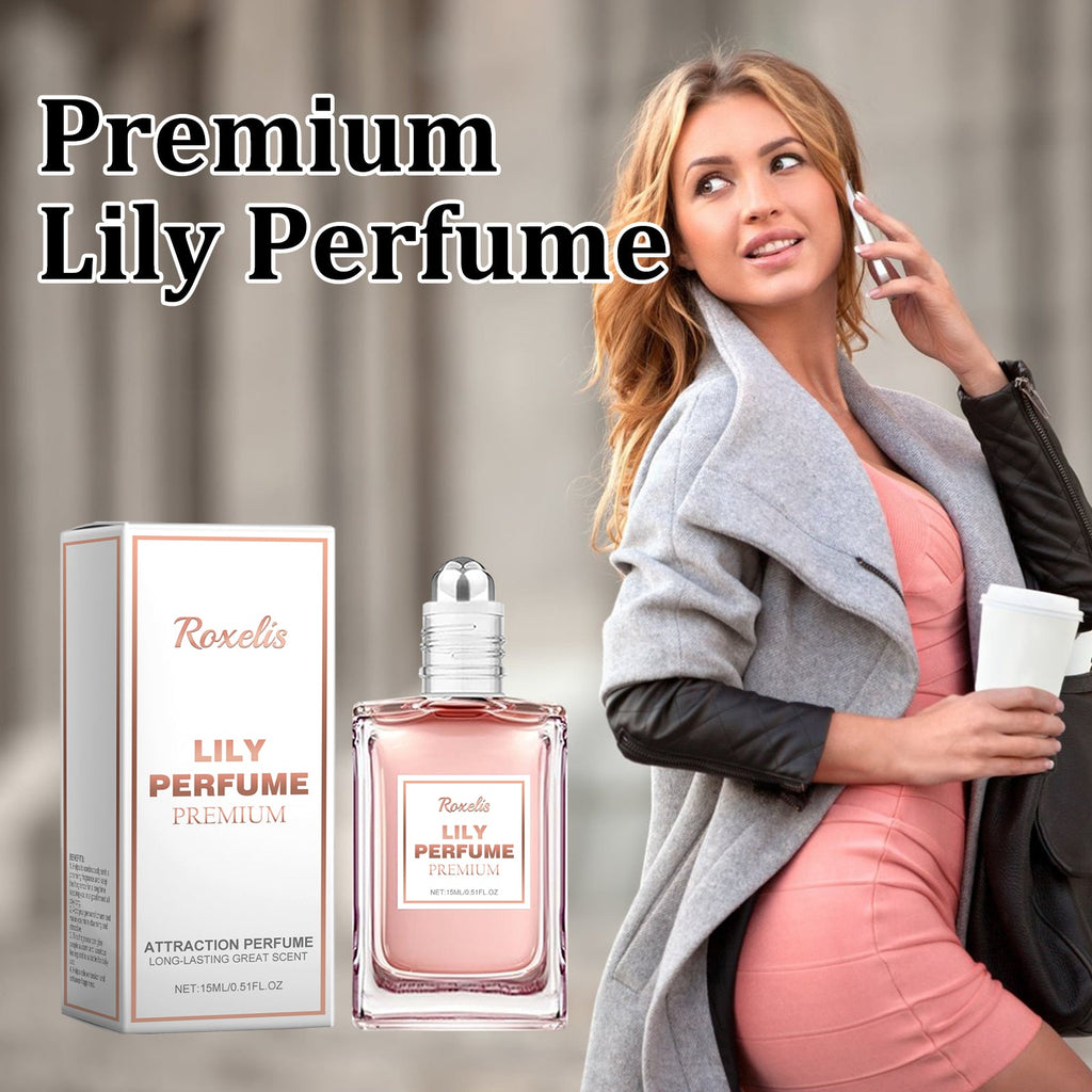 Premium Lily Perfume, Women's Lily Fragrance Fragrance Natural Fresh Stay Charm Ball Perfume