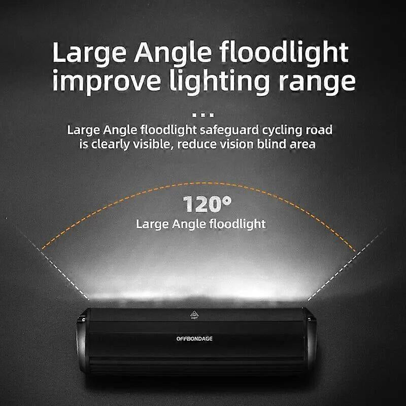 High-Capacity Waterproof Scooter/Bike Light