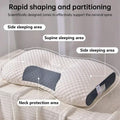 2025 New SPA Sleep Pillow: Sleep aid, neck support, orthopedic, soybean fiber massage, for home
