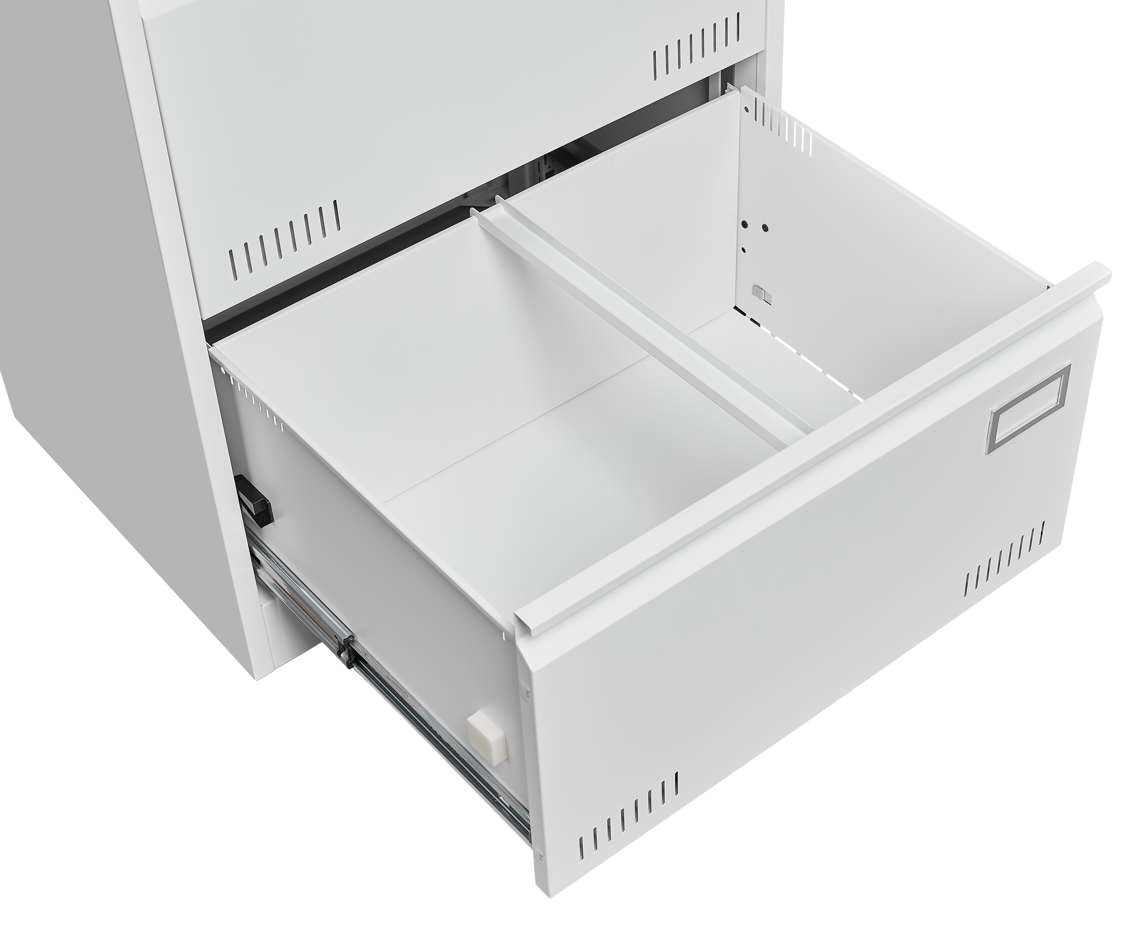 Horizontal file cabinet, 2 drawers, white file cabinet with lock, metal file cabinet with lock, 3 drawers, legal office cabinet