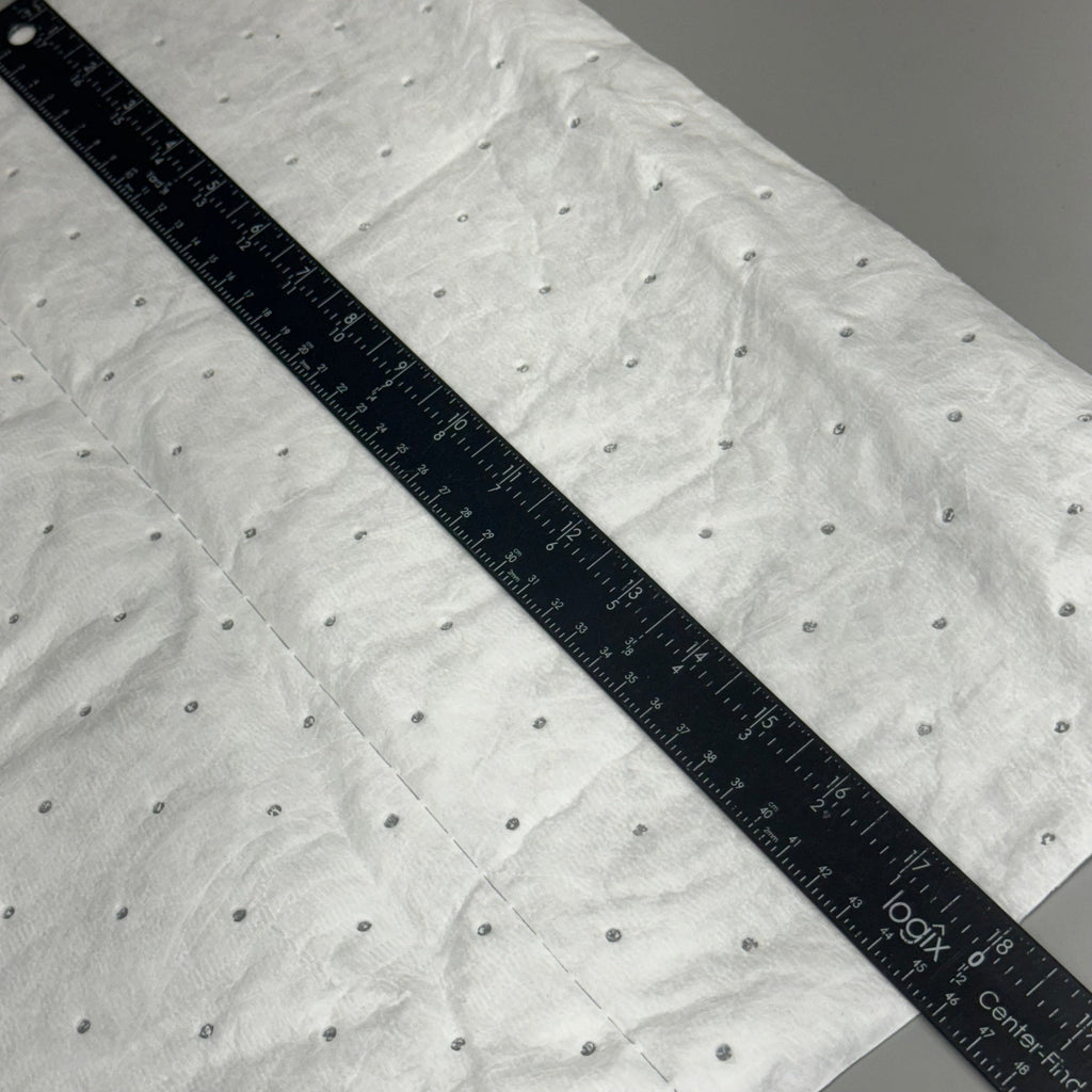 SPILFYTER OS-100 16”x18” Oil Only Absorbent Pads Pack of 100 White