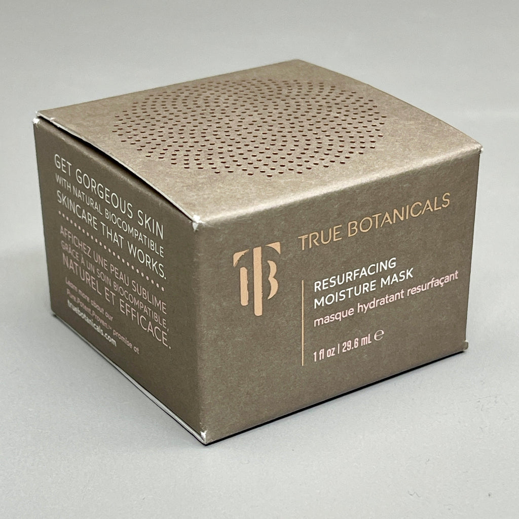 TRUE BOTANICALS Lactic Acid Resurfacing Moisture Face Mask 1 fl oz (New)