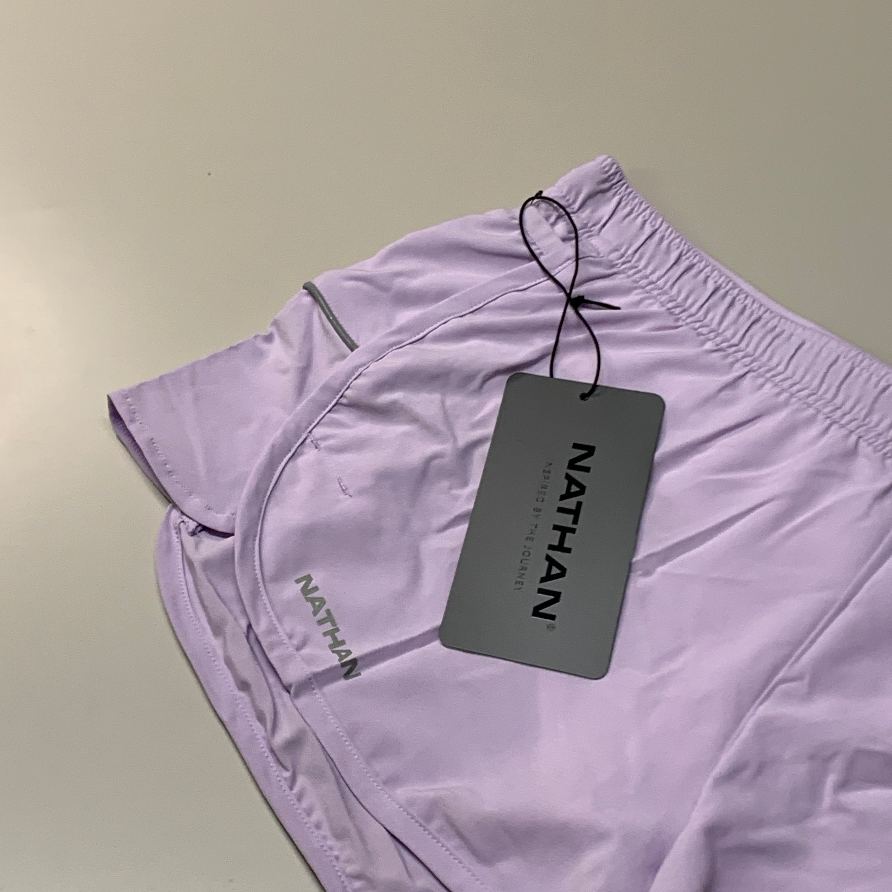 NATHAN Essential Short 2.0 Women's Lilac Breeze Size L NS51400-70036-L