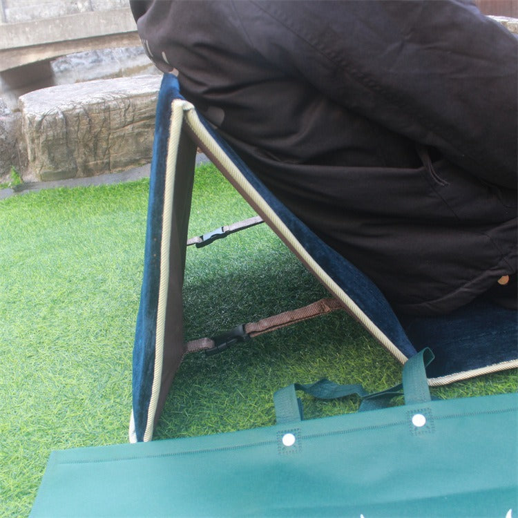 Flannel Fabric Portable Qibla Blanket Folding Worship Blanket Prayer Mat