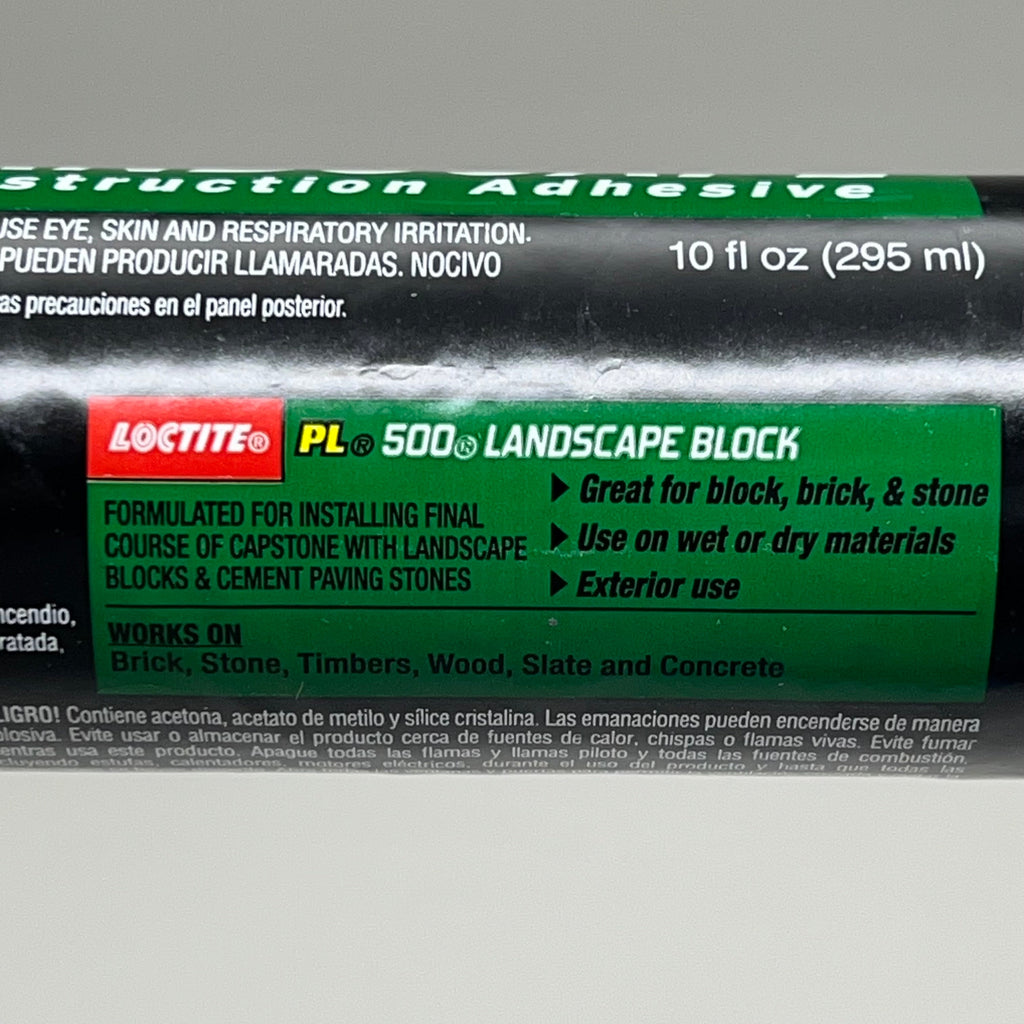 HENKEL LOCTITE (2 PACK) Landscape PL 500 Construction Adhesive 10 fl oz 23251 S2