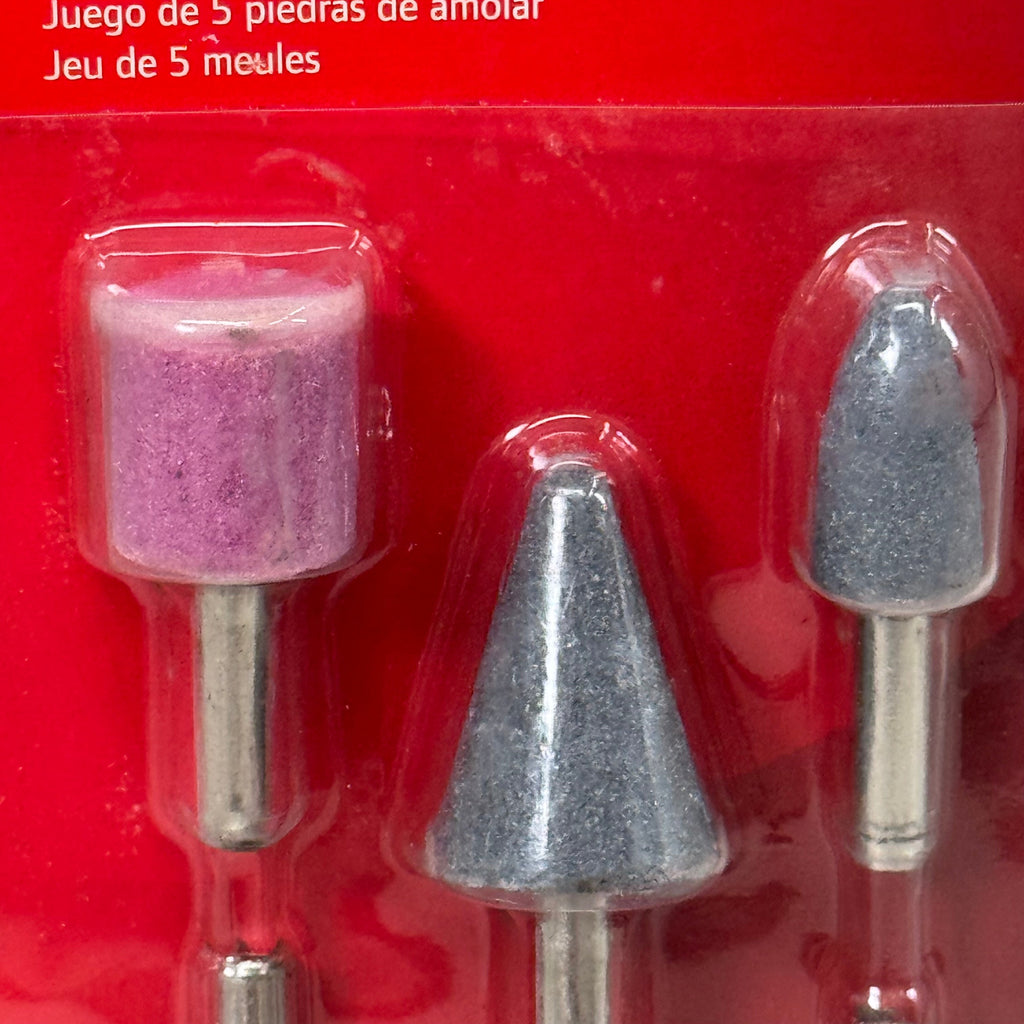 INGERSOLL RAND (2 PACK) Die Grinder Stones 1/4" Shank Lasting 5 Piece Set 9800