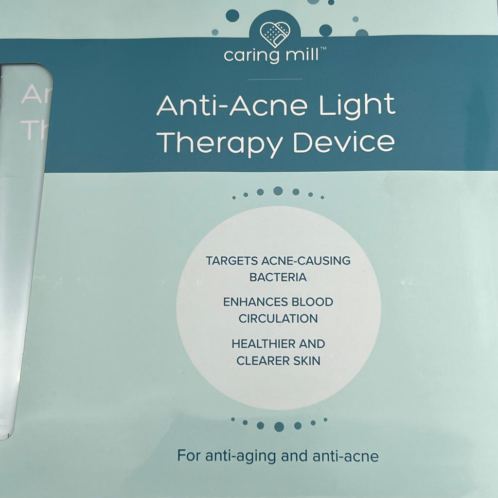 CARING MILL Anti-Acne Blue Light Therapy Device For Breakouts White 5985