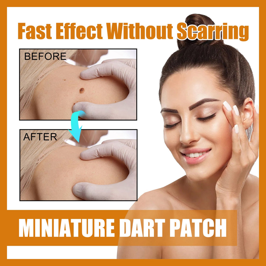 Mole Label Repair Patch, Repair Neck Flesh Grain Filamentary Wart Corns Skin Cleaning Gram Wart Patch