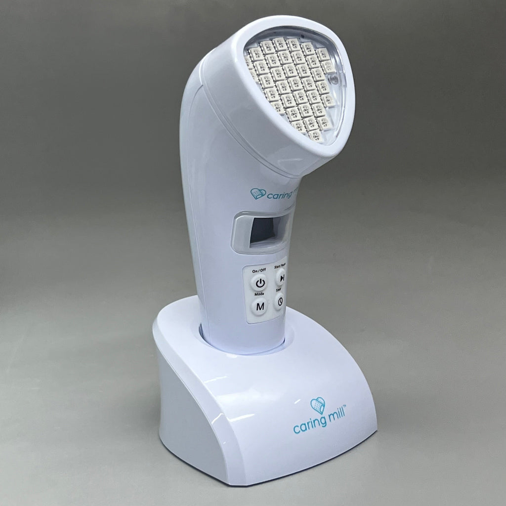 CARING MILL Anti-Acne Blue Light Therapy Device For Breakouts White 5985