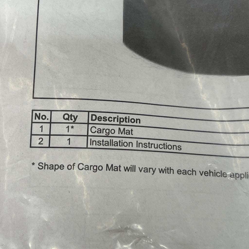 KIA Niro Cargo Mat Carpeted Cargo Liner G5. 12AC2. 0 FH G5F12-AC200