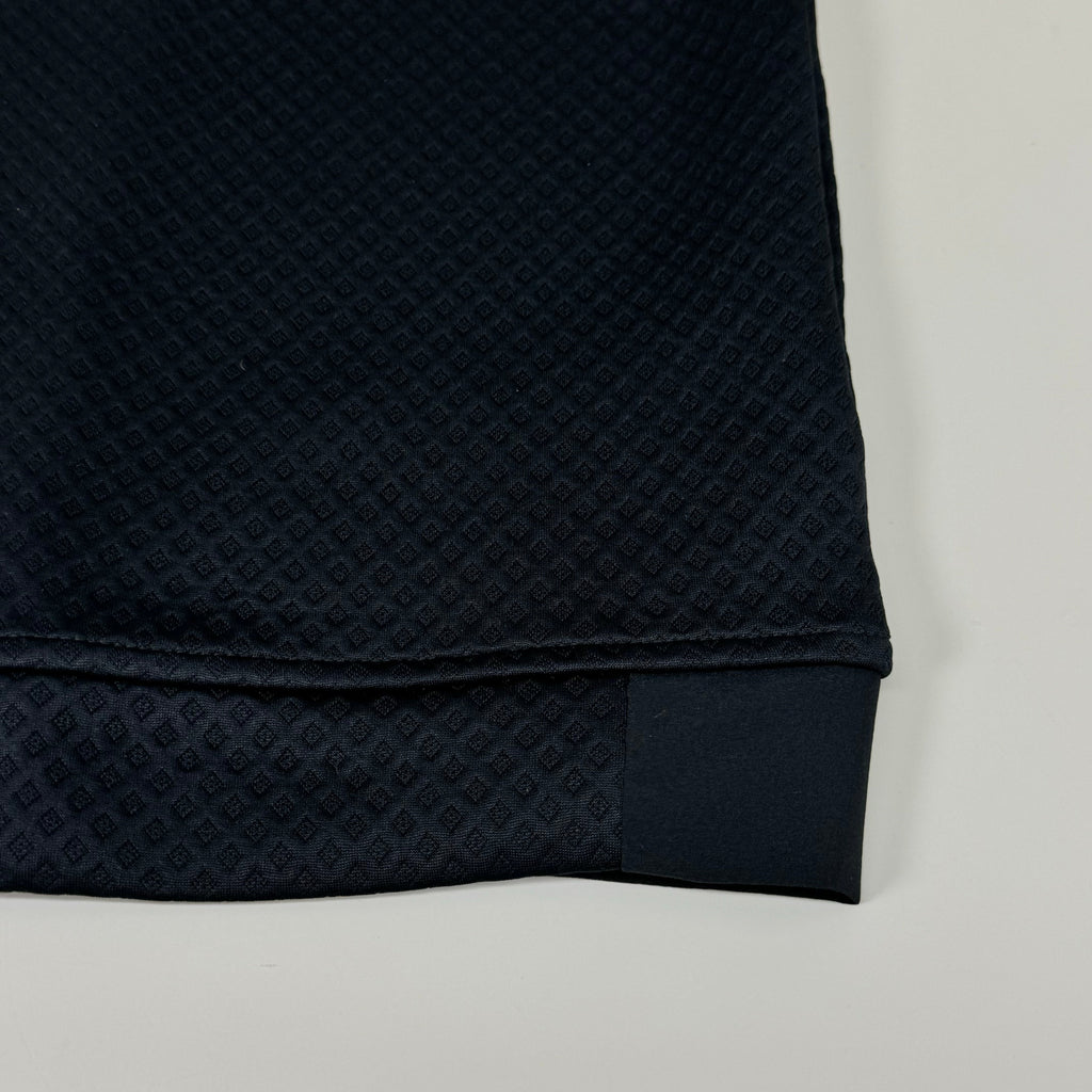 ADIDAS DWR 1/4 Zip Men's Golf Textured Sweatshirt Sz-XL Black H53965