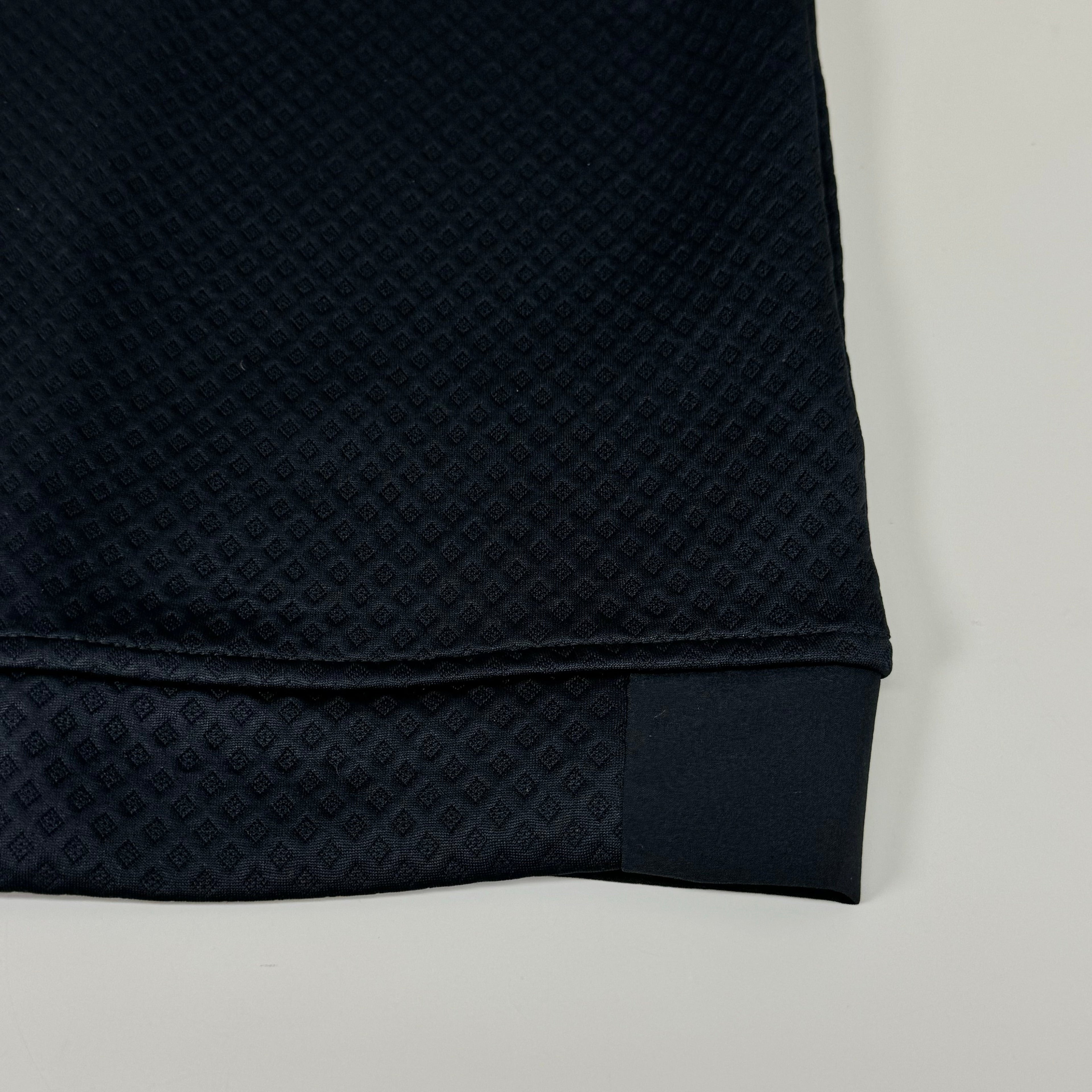 ADIDAS DWR 1/4 Zip Men's Golf Textured Sweatshirt Sz-XL Black H53965