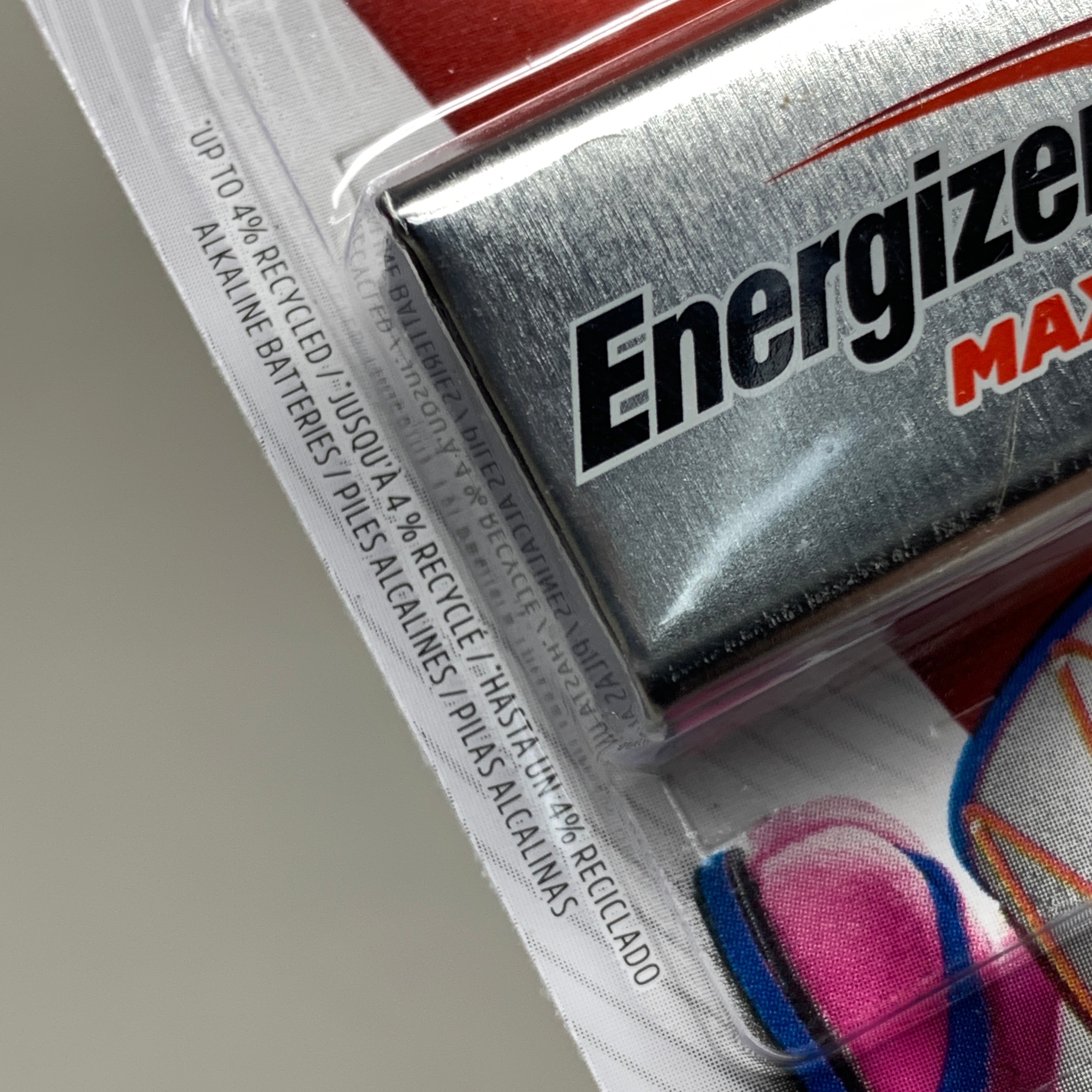 ENERGIZER MAX(6 PACK) 9 Volt Alkaline Battery General Purpose 522BP