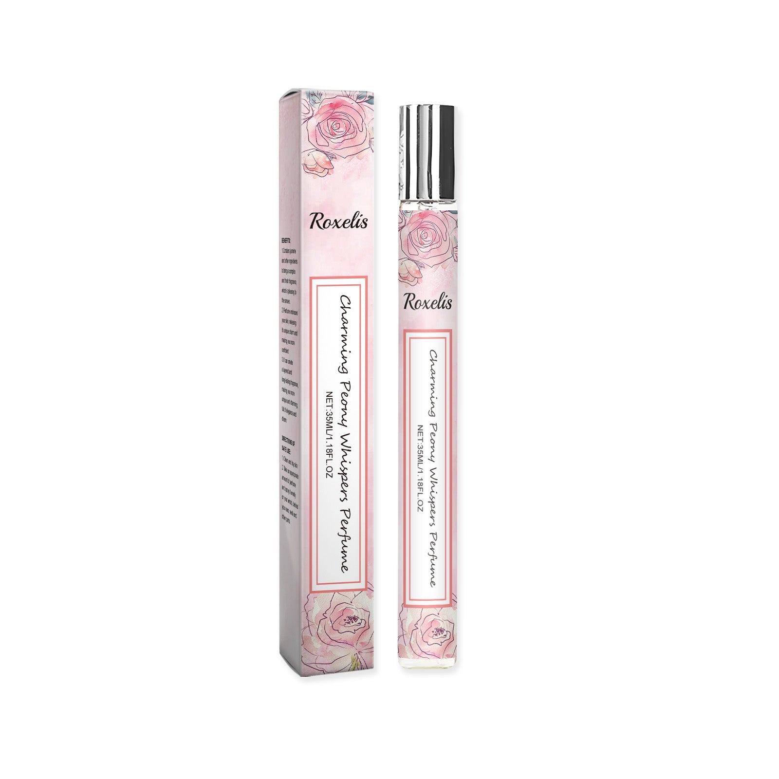 Roxelis Peony Fragrance For Women, Lasting Light Fragrance Fresh Floral Peony Charm Rose Fragrance Perfume