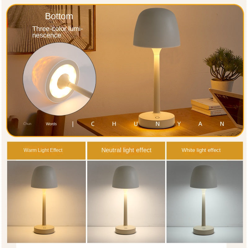 Chunyan High-Base Ripple Atmosphere Table Lamp, Romantic Mood Gift, Projector Remote Control Night Light, Couple Gift