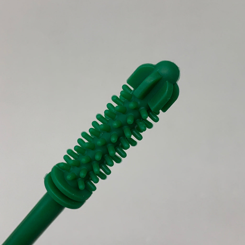 LEM (2 PACK) Tube Cleaning Brush Dual Head for Small or Larger Tubes Scilicone 1360