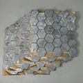 LA FABBRICA ESAG (6 SHEETS) Ocean Blue 5cmX5cm Hexagon Tile 28X29 Sheets 156336