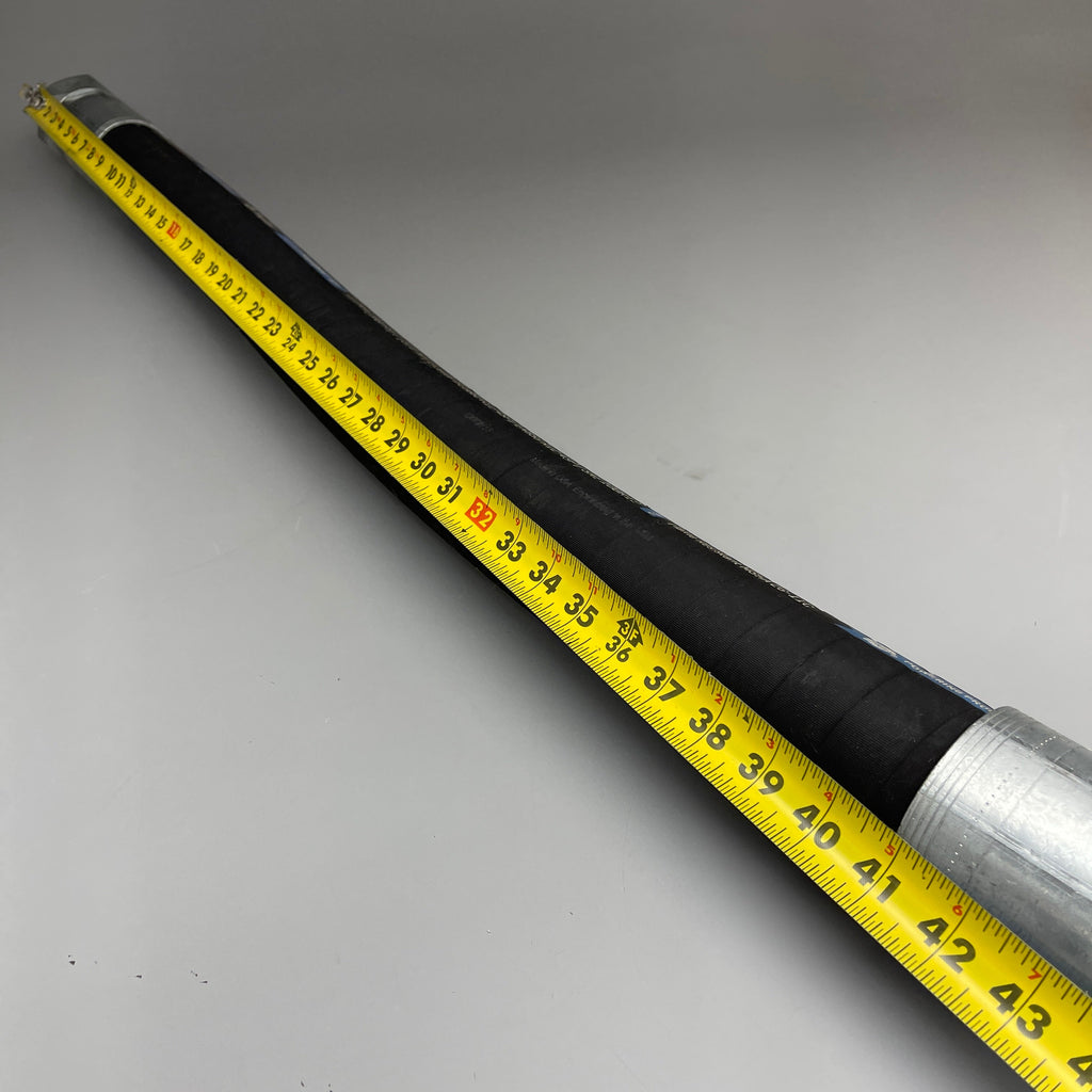 GATES MegaSpiral GSP 4ft Hydraulic Hose 2" ID 2.63 OD 3000 PSI w/ Elbow 32EFG3K