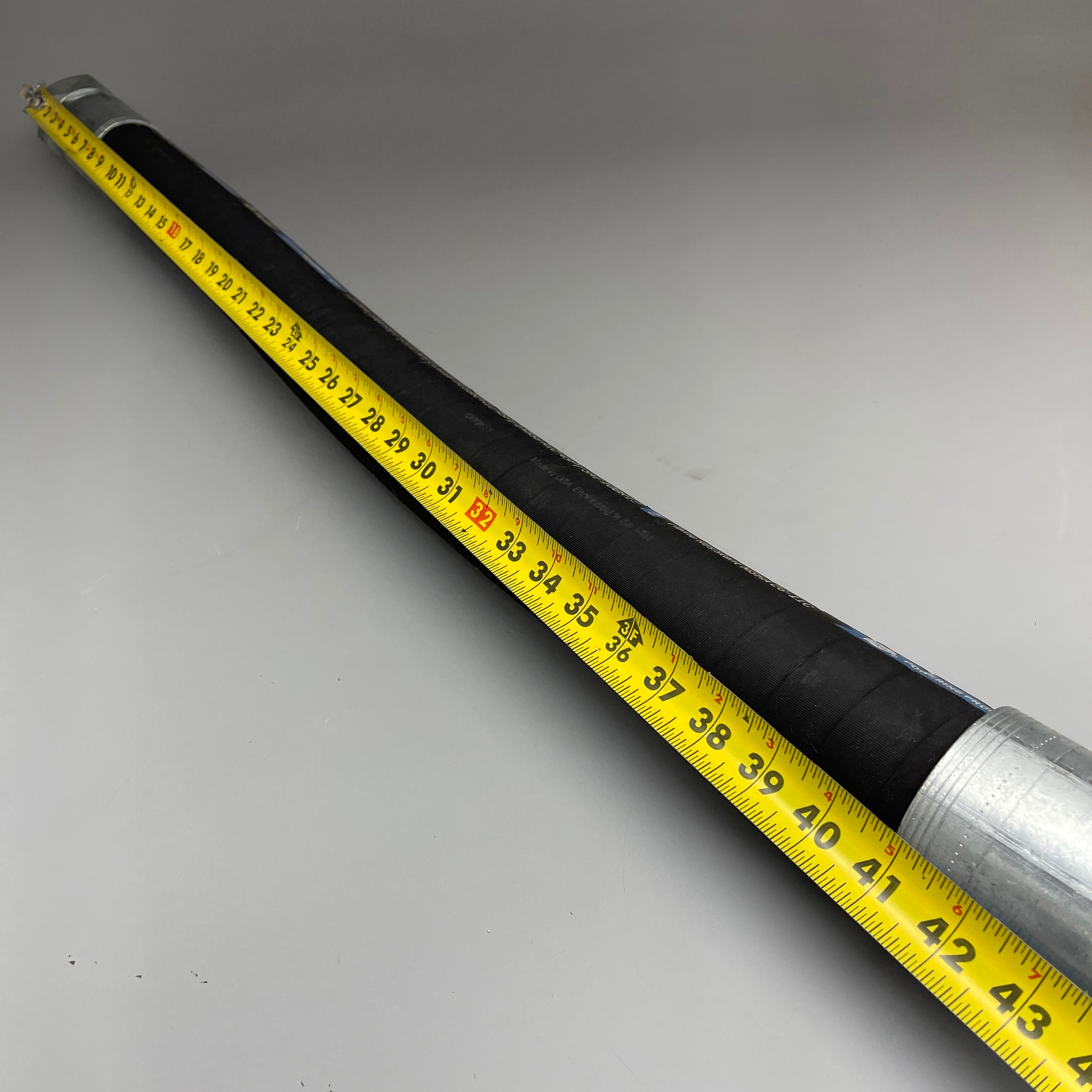 GATES MegaSpiral GSP 4ft Hydraulic Hose 2" ID 2.63 OD 3000 PSI w/ Elbow 32EFG3K