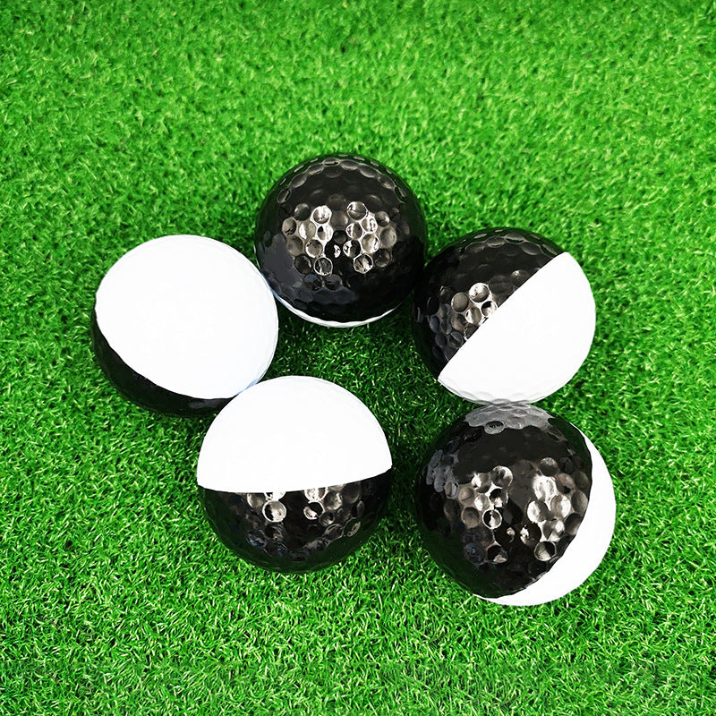 Colorful Golf Ball Black And White Putting Practice Match Ball Golf Ball
