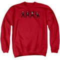 Elvis Presley Jailhouse Rock Mens Crewneck Sweatshirt Red