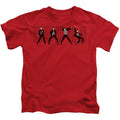 Elvis Presley Jailhouse Rock Juvenile Kids Youth T Shirt Red