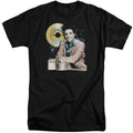 Elvis Presley Gold Record Mens Tall T Shirt Black