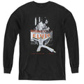 Elvis Presley Las Vegas Long Sleeve Kids Youth T Shirt Black