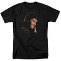 Elvis Presley Warm Portrait Mens T Shirt Black