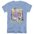 Elvis Presley Blue Hawaii Womens T Shirt Carolina Blue Officially Licensed