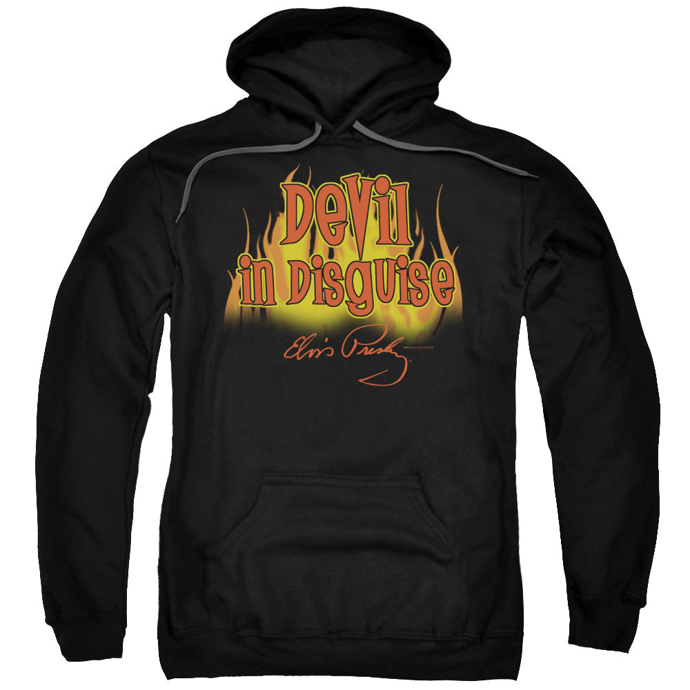 Elvis Presley Devil In Disguise Mens Hoodie Black Officially Licensed